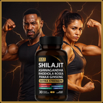 Shilajit Ashwagandha 30 Caps - Fortalece tu vida con energía natural 💪🏻🍃