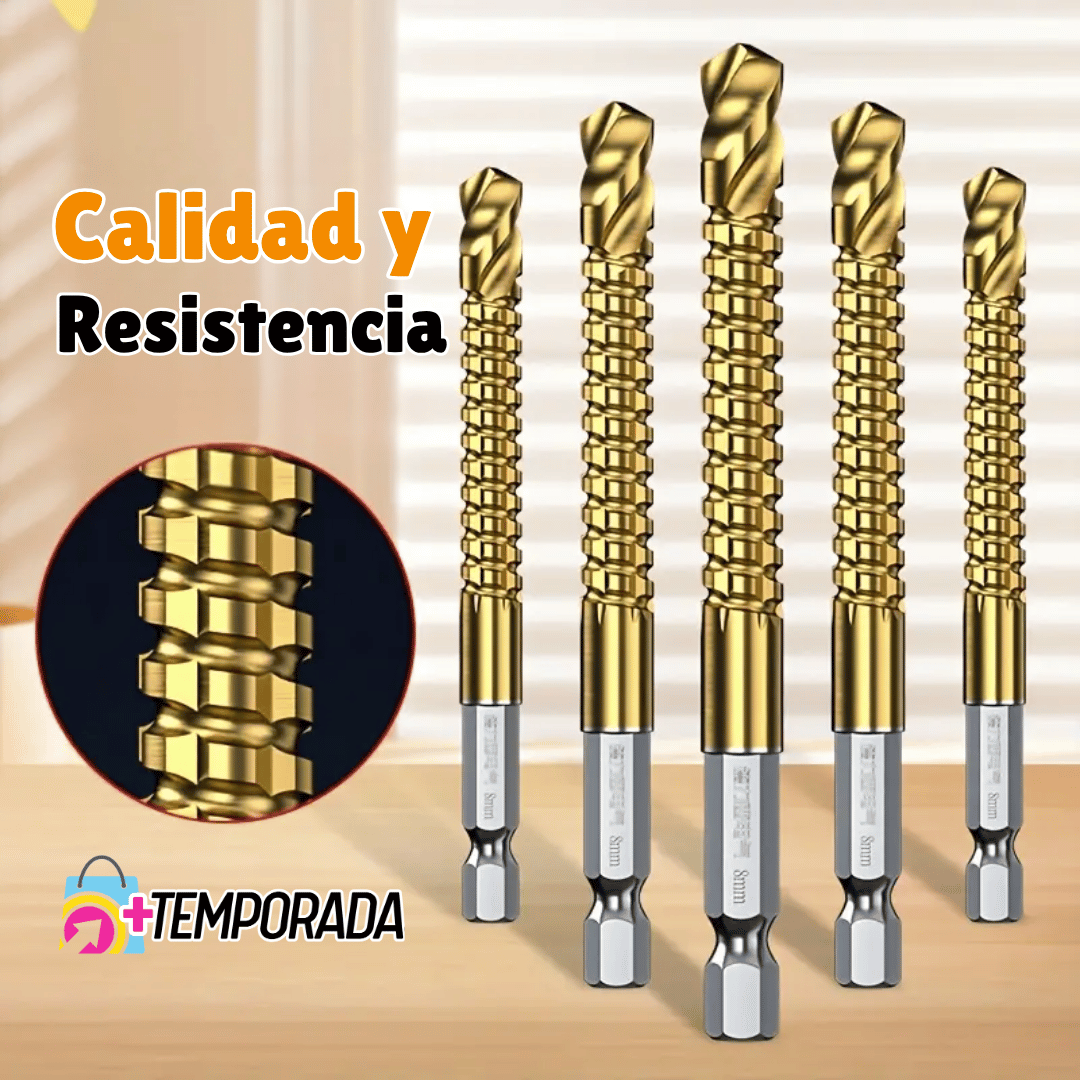 🔥OFERTA ESPECIAL🔥 ⚡ Brocas Dentadas de Alta Precisión (Pack de 6) – ¡Más fuerza, menos esfuerzo, resultados profesionales!