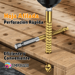 🔥OFERTA ESPECIAL🔥 ⚡ Brocas Dentadas de Alta Precisión (Pack de 6) – ¡Más fuerza, menos esfuerzo, resultados profesionales!