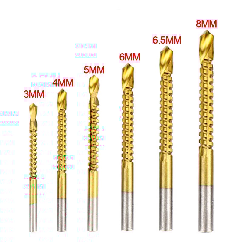 🔥OFERTA ESPECIAL🔥 ⚡ Brocas Dentadas de Alta Precisión (Pack de 6) – ¡Más fuerza, menos esfuerzo, resultados profesionales!