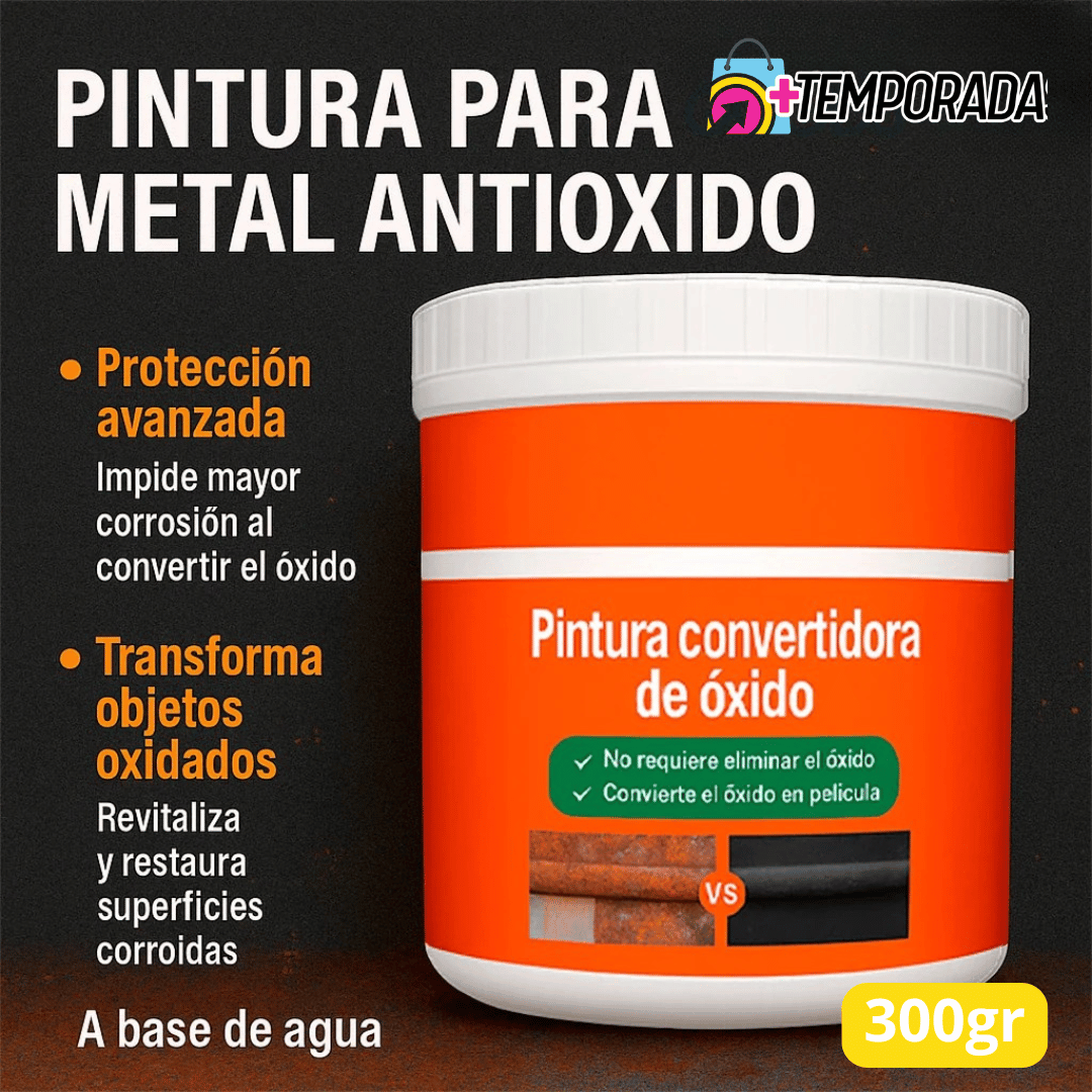 Pintura Para Metal Antióxido 300gr