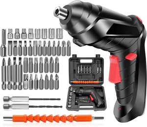 Destornillador Inalámbrico Recargable de 47 Piezas 🧰 | Envío Gratis 🚚
