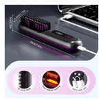 BrushGo - Mini cepillo portatil - Consigue un alisado perfecto en cualquier lugar, siempre contigo.