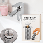 SmartFilter™ - Flujo limpio, sin residuos ni bloqueos. Una solución duradera para tu hogar.