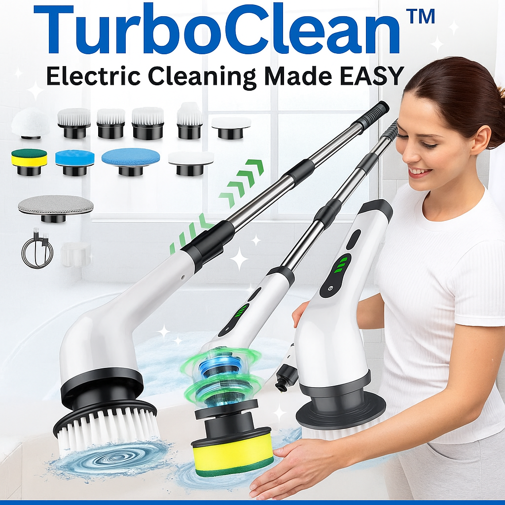 TurboClean™ - Convierte la limpieza en algo fácil, rápido y agradable.