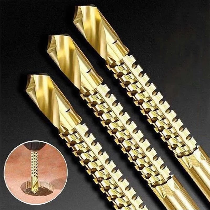 🔥OFERTA ESPECIAL🔥 ⚡ Brocas Dentadas de Alta Precisión (Pack de 6) – ¡Más fuerza, menos esfuerzo, resultados profesionales!