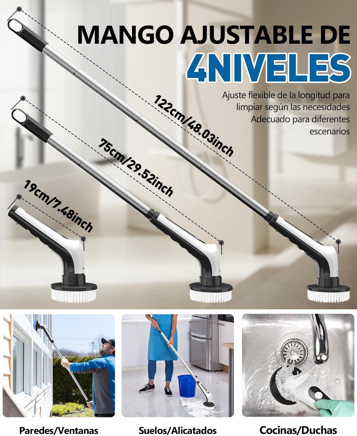 TurboClean™ - Convierte la limpieza en algo fácil, rápido y agradable.